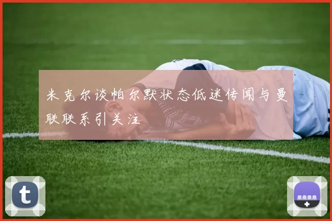 米克尔谈帕尔默状态低迷传闻与曼联联系引关注
